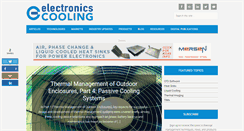 Desktop Screenshot of electronics-cooling.com